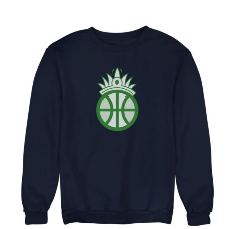 Sweat à col rond basketball Bleu Marine pour Enfant basketteur et basketteuse avec visuel amazon coiffe chef de tribu Basket Ball Sweats à cols ronds pour basketteur et basketteuses Taille 3/4 ANS, 5/6 ANS, 7/8 ANS, 9/11 ANS, 12/14 ANS Existe aussi en Sweatshirt Noir et en Blanc