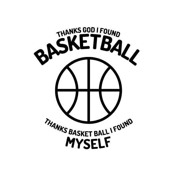  Visuel sur fond Blanc design Teeshirt de basket ball Lifestyle avec écrit Basketball Saved My Life Homme basketteur beaux TeeShirts pour basketteurs
