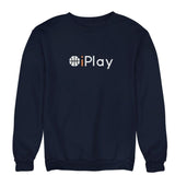Sweat basketball bleu marine Homme pour basketteur avec visuel design Basket Ball I PLAY PARODIE LOGO APPLE IPhone Lifestyle Sweatshirt pour Hommes basketteurs Taille XS S M L XL 2XL 3XL 4XL 5XL existe en banc et en Noir