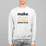 Sweat Basket Ball Homme "MAKE ALL YOUR SWISHES COME TRUE"