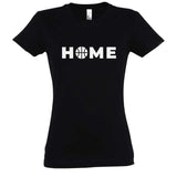 Tshirt basket Femme Noir pour basketteuse avec visuel design Basket Ball Home Lifestyle TeeShirt pour Femmes basketteuses Taille S M L XL 2XL 3XL blanc bleu marine