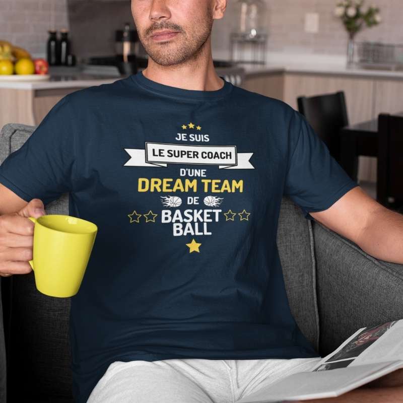 Tee shirt Basket Homme Coach Dream Team Basketball