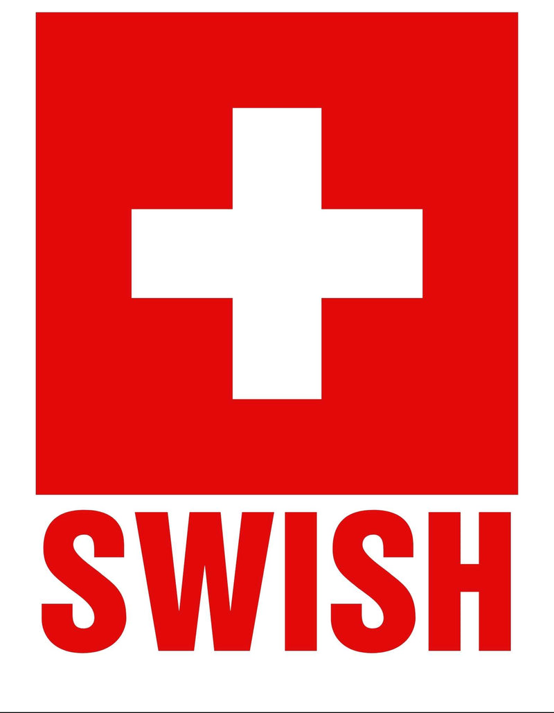 Visuel design Tshirt swish joueuse ou supportrice équipe nationale suisse de basket ball sur fond blanc pour femmes basketteuses Patriotes TeeShirts femme basketteuse
