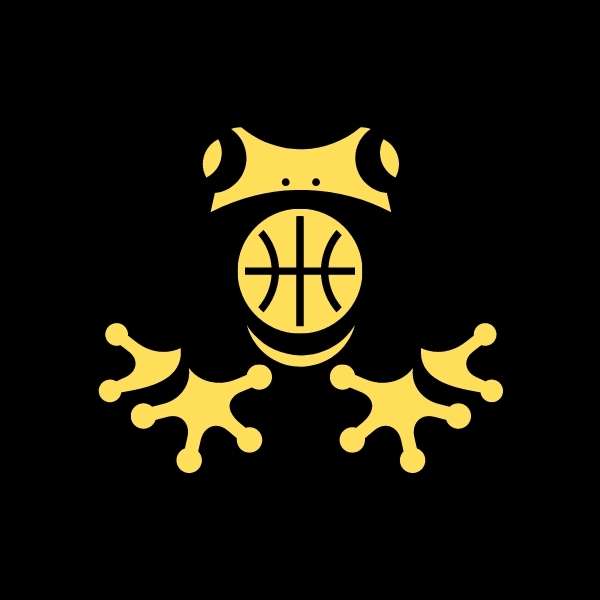 Visuel sur fond noir t-shirt amazon avec design Amazon symbole grenouille sauvage et un ballon de Basket Ball beau TeeShirt original noir pour filles basketteuse